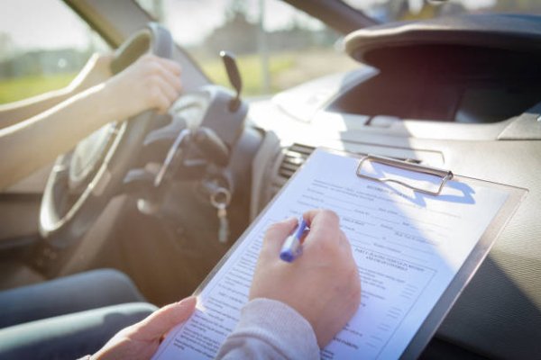 Test preparation driving classes for license exam